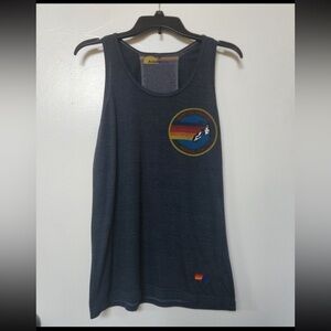 AVIATOR NATION men’s tank top T-shirt in charcoal grey size M